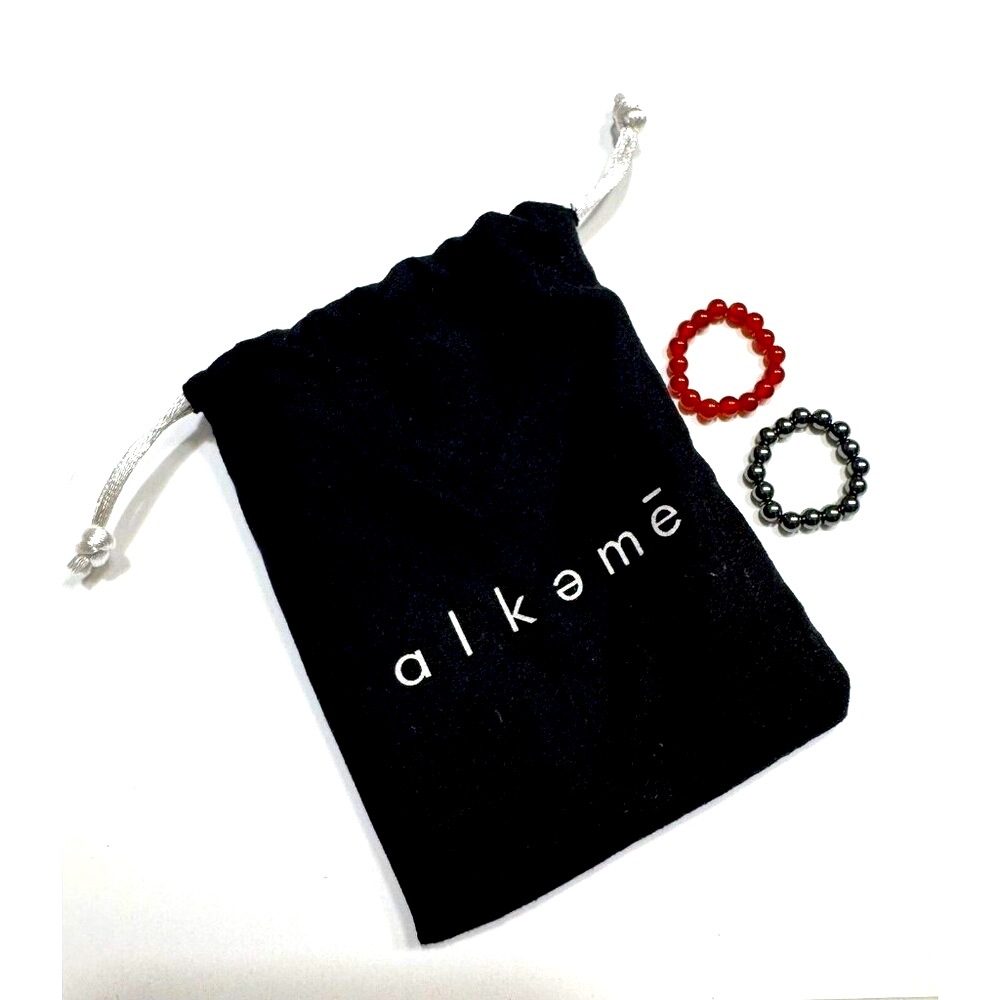 ALKEME GEMSTONE 2 Stretch Rings